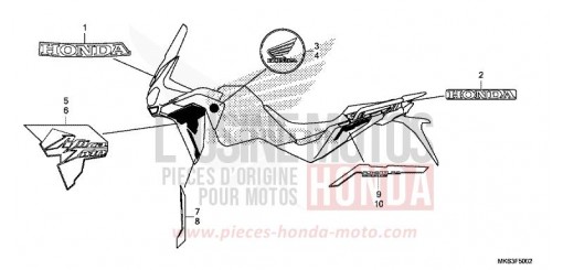 MARKE/STREIFEN (3) CRF1100A4L de 2020